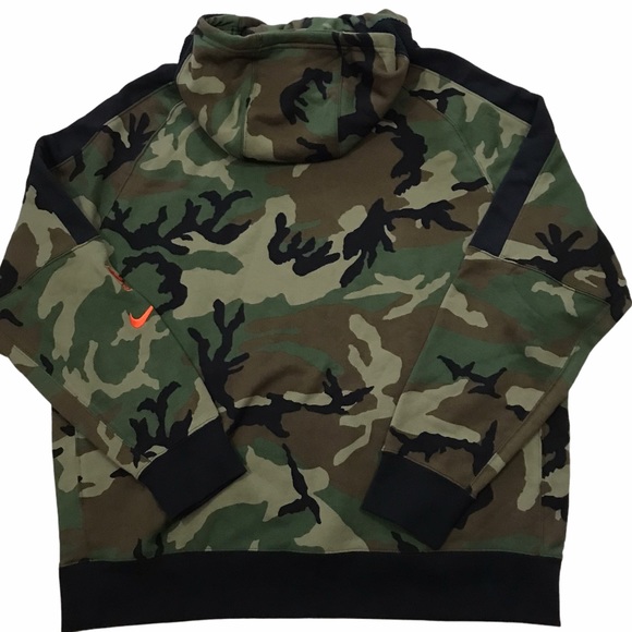 Nike NY Knicks Basketball Pullover Hoodie XXL Camo - Picture 4 of 7